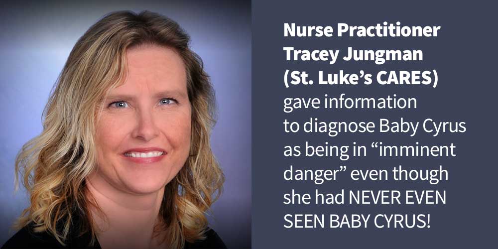 Nurse Tracy Jungman